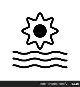 Illustration Vector Graphic of Sunrise icon