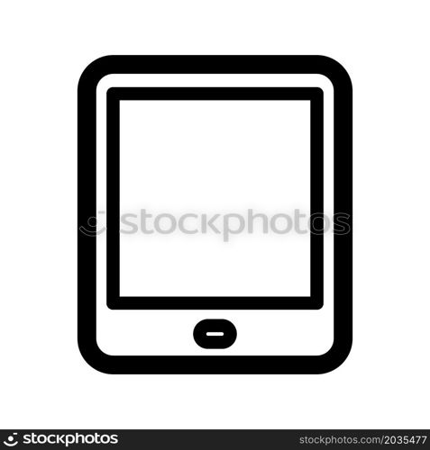 Illustration Vector Graphic of Tablet PC Icon Design