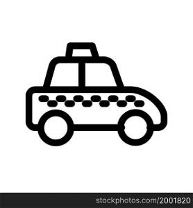 Illustration Vector Graphic of Taxi icon