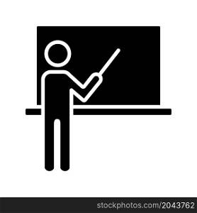 Illustration Vector graphic of Teacher icon template