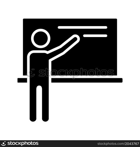 Illustration Vector graphic of Teacher icon template