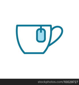 Illustration Vector graphic of teacup icon template