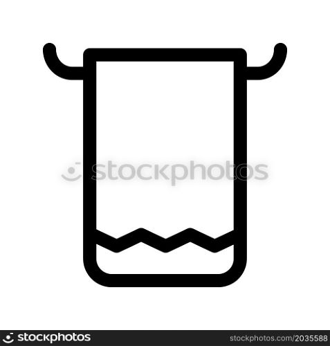 Illustration Vector Graphic of Towel Icon Design