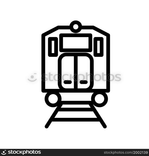 Illustration Vector Graphic of Train icon