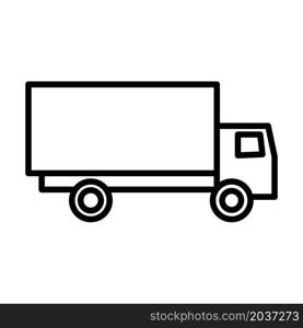 Illustration Vector Graphic of Truck Icon Design