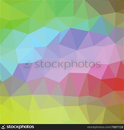 Illustration with abstract colorful background. Graphic Design Useful For Your Design.Polygonal background texture design on border.