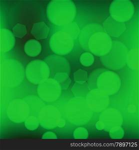 Illustration with abstract green background. Graphic Design Useful For Your Design. Blurred background texture design on border.