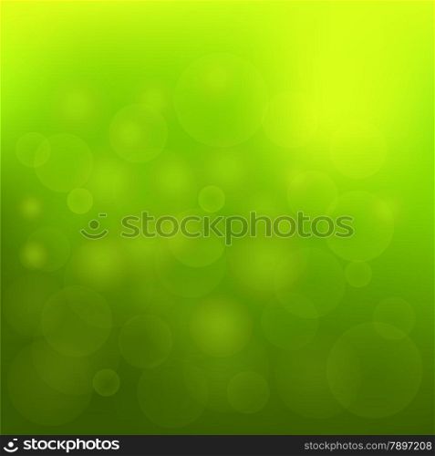 illustration with abstract green background. Graphic Design Useful For Your Design.Green blurred texture.