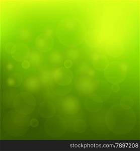 illustration with abstract green background. Graphic Design Useful For Your Design.Green blurred texture.