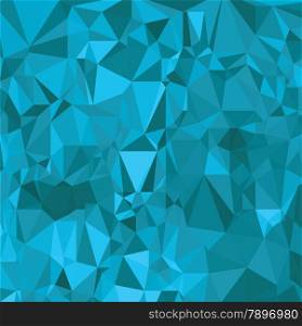 illustration with abstract polygonal background