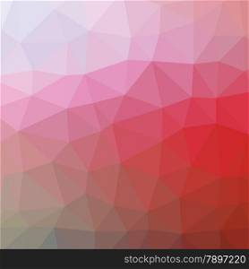 Illustration with abstract red background. Graphic Design Useful For Your Design. Polygonal background texture design on border.