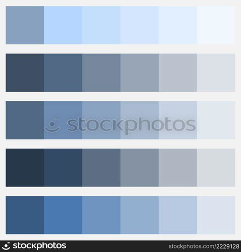 Illustration with palette squares. Rainbow graphic. Pastel background. Colorful palette. Vector illustration. stock image. EPS 10.. Illustration with palette squares. Rainbow graphic. Pastel background. Colorful palette. Vector illustration. stock image. 