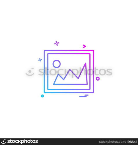 Image icon design vector 