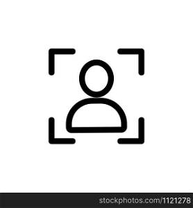 Image of the vector icon. A thin line sign. Isolated contour symbol illustration. Image of the vector icon. Isolated contour symbol illustration