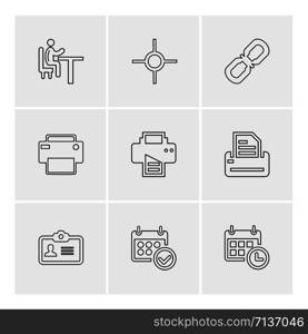 images , printer , messages , pin , clip , badge , clipboard , print , paper , icon, vector, design, flat, collection, style, creative, icons