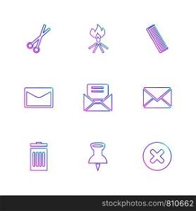 images , printer , messages , pin , clip , badge , clipboard , print , paper , icon, vector, design, flat, collection, style, creative, icons