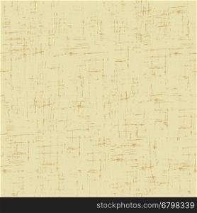 Imitation of old paper. Vector seamless pattern in beige color.