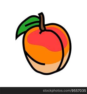 immortal peach taoism color icon vector. immortal peach taoism sign. isolated symbol illustration. immortal peach taoism color icon vector illustration