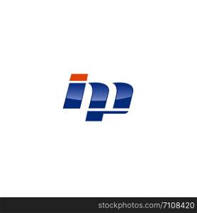 IMP letter vector, MP medical logo design illustration. IP icon.