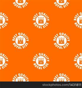 Imperial pattern vector orange for any web design best. Imperial pattern vector orange