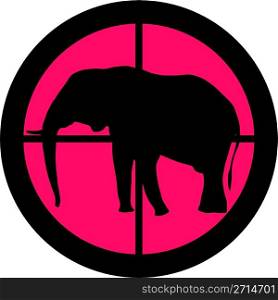 In the Scope Series - Elephant
