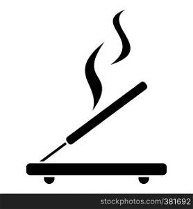 Incense sticks icon. Simple illustration of incense stick vector icon for web design. Incense sticks icon, simple style
