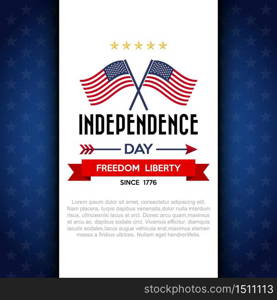 Independce Day Design Element,USA flag pattern background,.Illustratiom EPS10