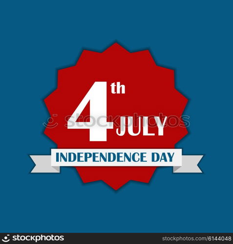 Independence Day Poster Vector Illustration Eps10