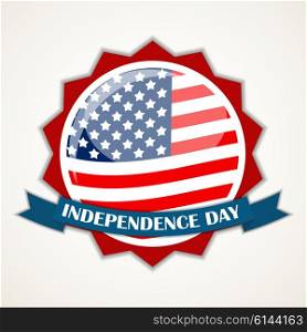 Independence Day Poster Vector Illustration Eps10. Independence Day Poster Vector Illustration