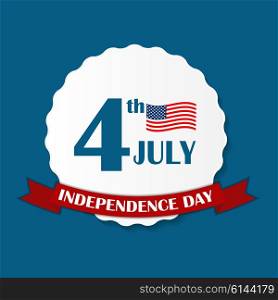 Independence Day Poster Vector Illustration Eps10. Independence Day Poster Vector Illustration