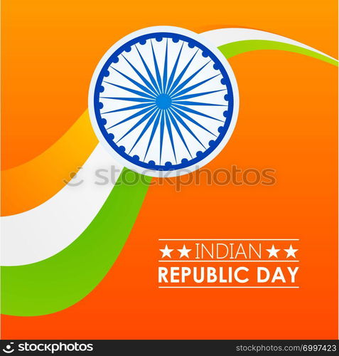 India Republic Day. 26 January Indian Background