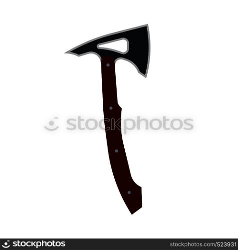 Indian tomahawk axe vector icon illustration. Native american tribal weapon. Vintage ethnic handle warrior blade