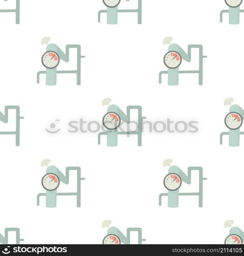 Indicator pattern seamless background texture repeat wallpaper geometric vector. Indicator pattern seamless vector