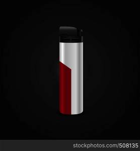 Indonesia Cigrette Lighter Vector design. Vector EPS10 Abstract Template background