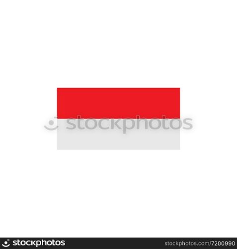 indonesian flag vector illustration design