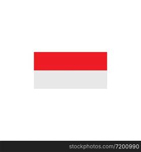 indonesian flag vector illustration design