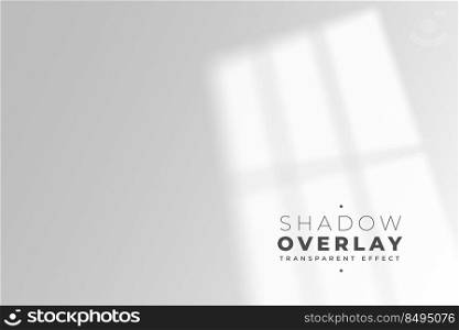 indoor room window shadow overlay effect