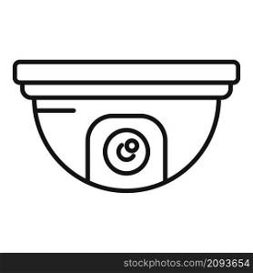 Indoor security camera icon outline vector. Movie camcorder. Security camera. Indoor security camera icon outline vector. Movie camcorder