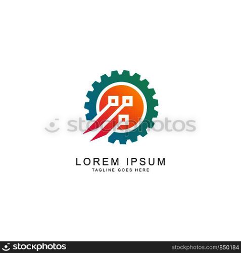 industrial logo template