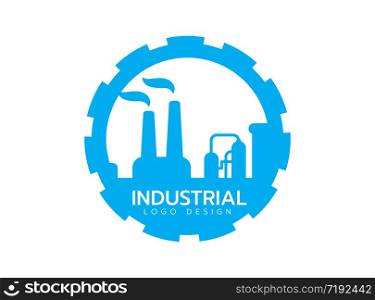 Industry 4.0 concept image. industrial instruments in the factory, Internet of things network