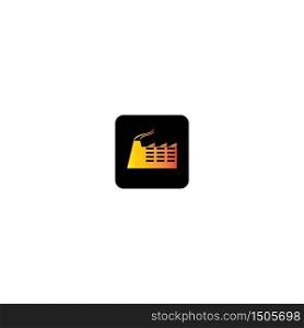 Industry logo template vector icon illustration