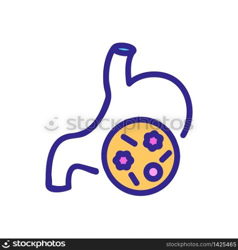 infection control icon vector. infection control sign. color symbol illustration. infection control icon vector outline illustration