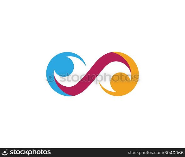 infinity Adoption and Community care Logo. infinity Adoption and Community care Logo template vector icon