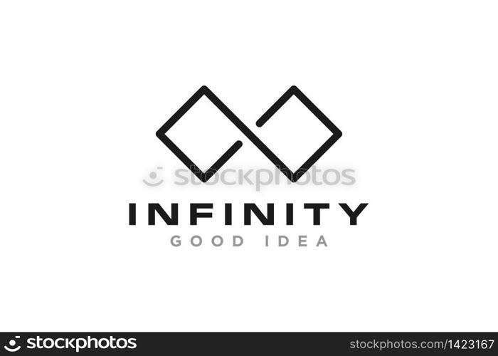 Infinity Creative Logo Design Vector