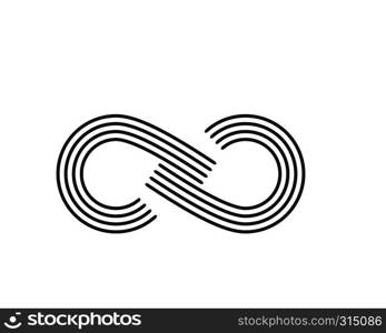 Infinity Design,Infinity logo Vector icon template