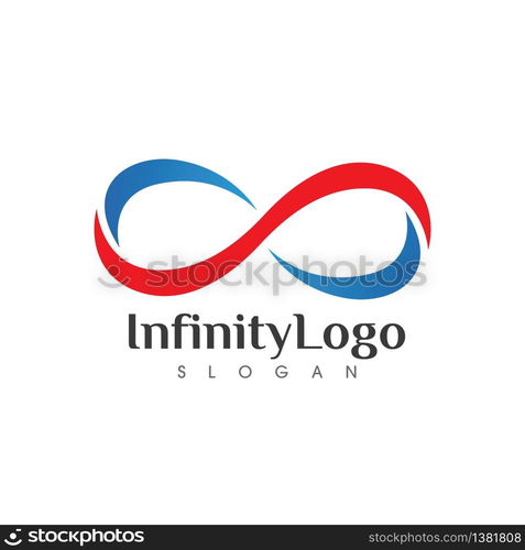 Infinity Design Vector icon illustration Logo template design