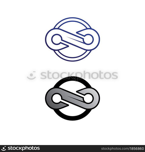 Infinity Design Vector icon illustration Logo template design