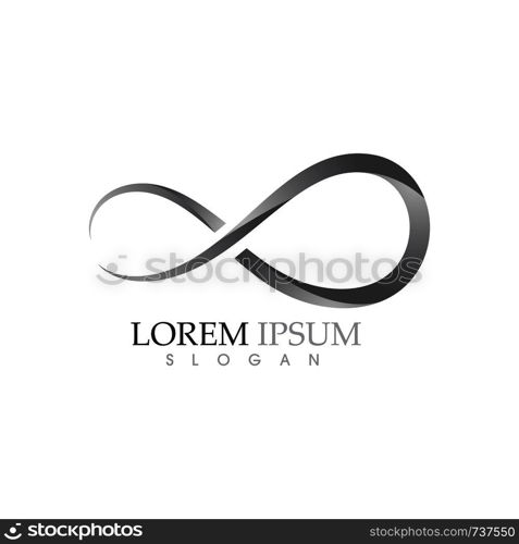 Infinity Design Vector icon illustration Logo template design