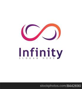 Infinity Design Vector icon illustration Logo template design