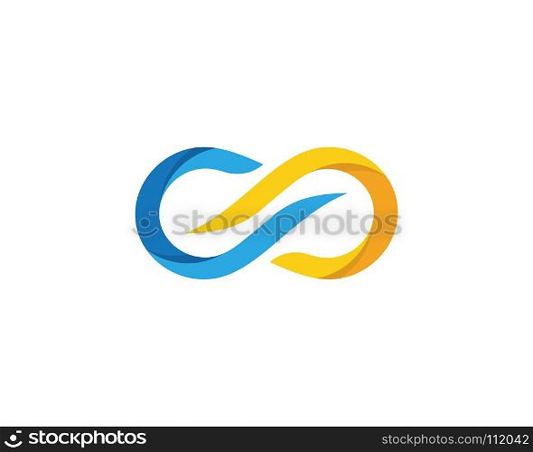 Infinity Design Vector illustration Logo template
